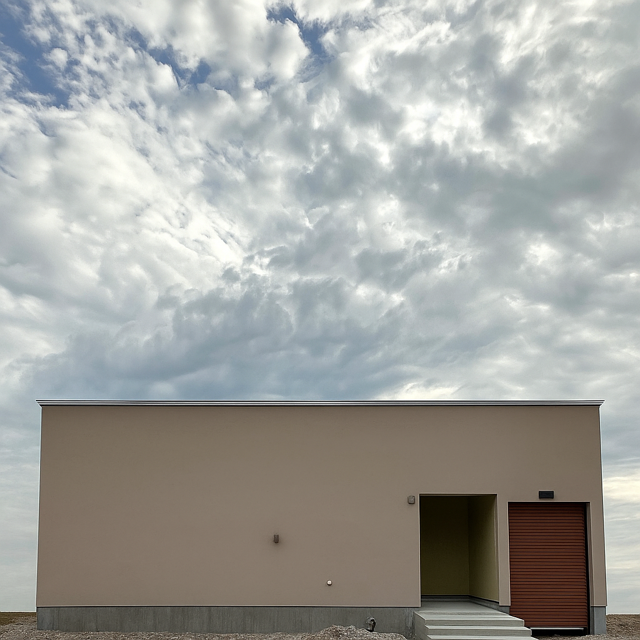 いい平屋完成間近! 画像