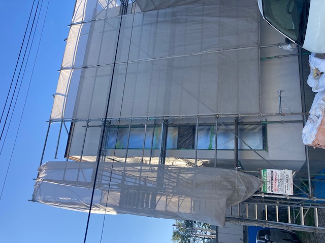 塗り壁施工! 画像