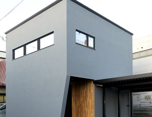 太陽の光が気持ちいい2階リビングの家